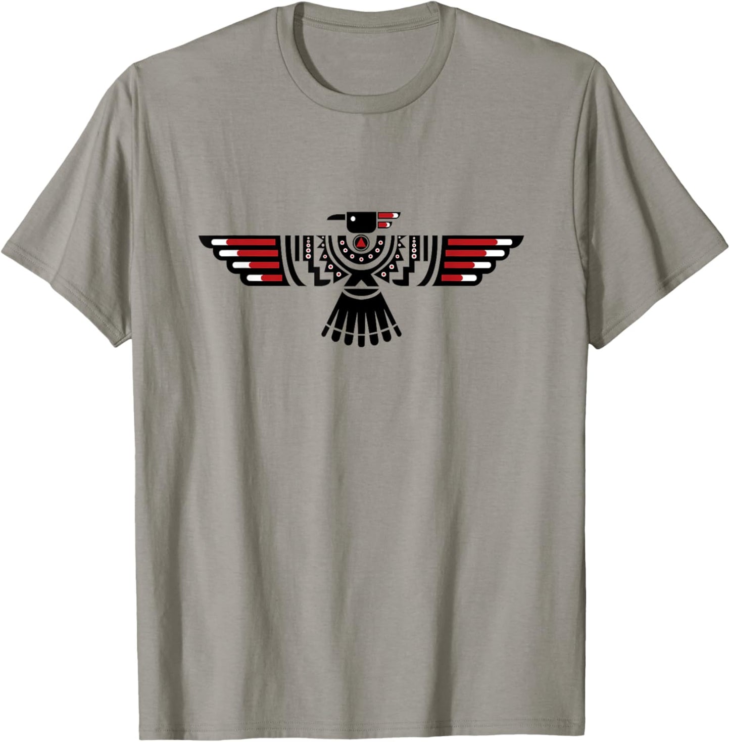 Native American Thunderbird Indigenous Peoples Day T-Shirt - T-Shirt | Sand