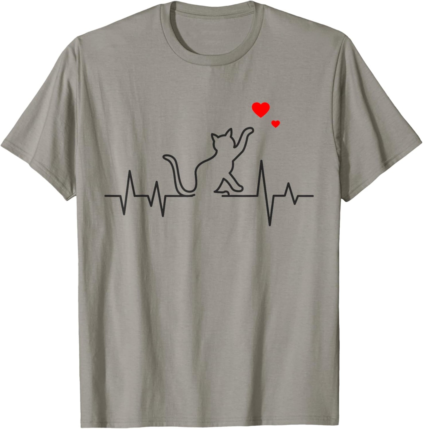 Cat Woman Girl Kitten T-Shirt - T-Shirt | Sand