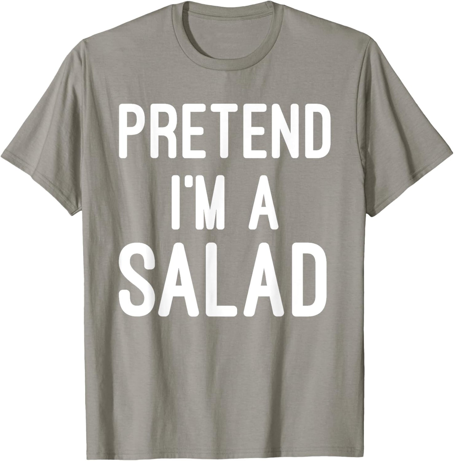 Easy Lazy Halloween Costume - Pretend I'm a Salad T-Shirt - T-Shirt | Sand