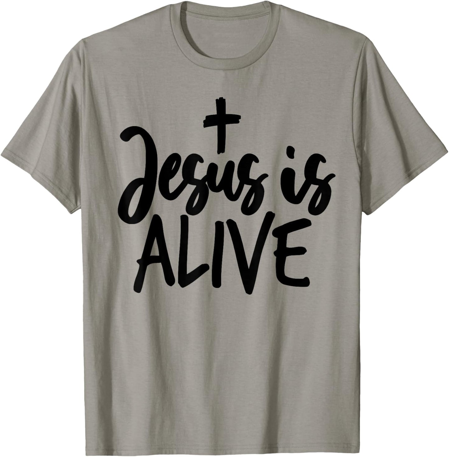 Jesus Is Alive Bible Pride Men T-Shirt - T-Shirt | Sand