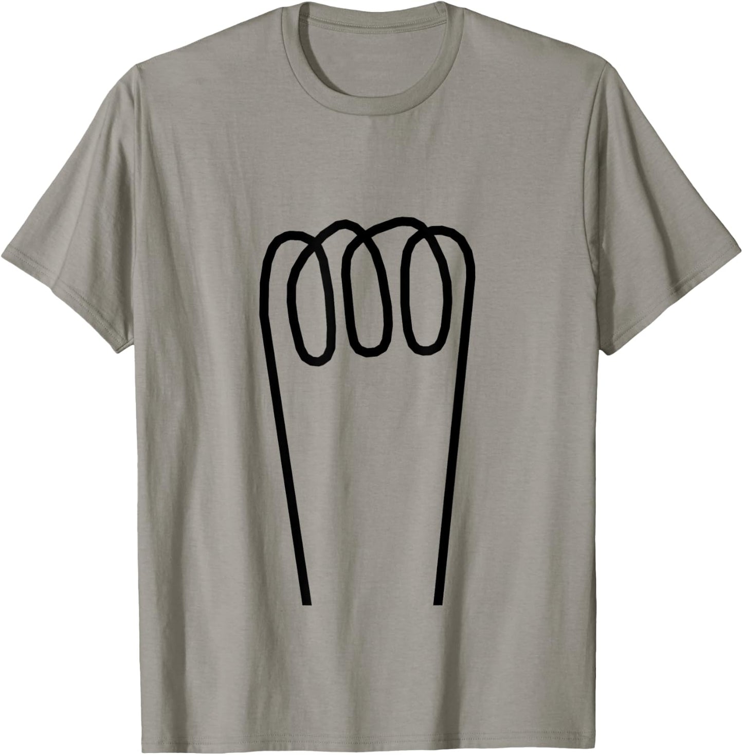 Light Bulb Halloween Costume Funny Lazy Fancy Dress Party T-Shirt - T-Shirt | Sand