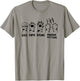 Rock Paper Scissors, Razor Tipped Murder Mittens T-Shirt - T-Shirt | Sand