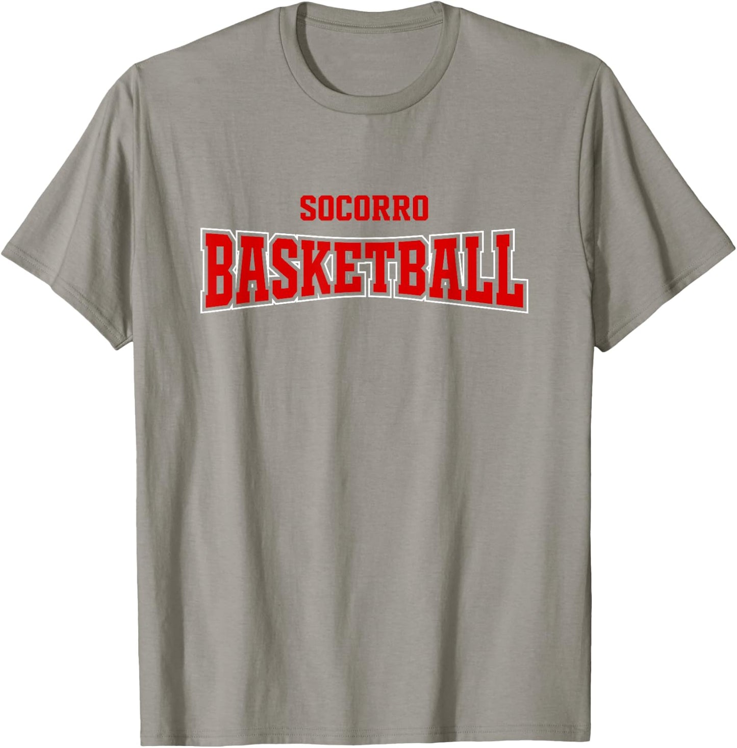 Socorro High School Basketball Warp HS T-Shirt - T-Shirt | Sand