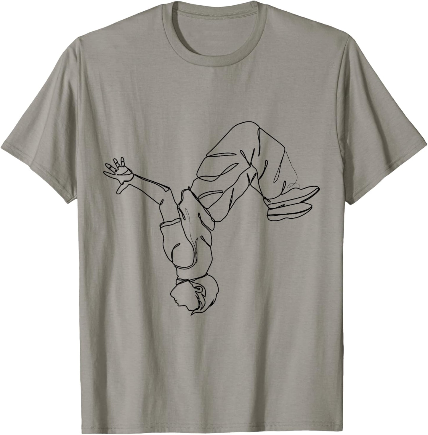 Parkour Freerunner Freerunning Traceur Men Boys T-Shirt - T-Shirt | Sand