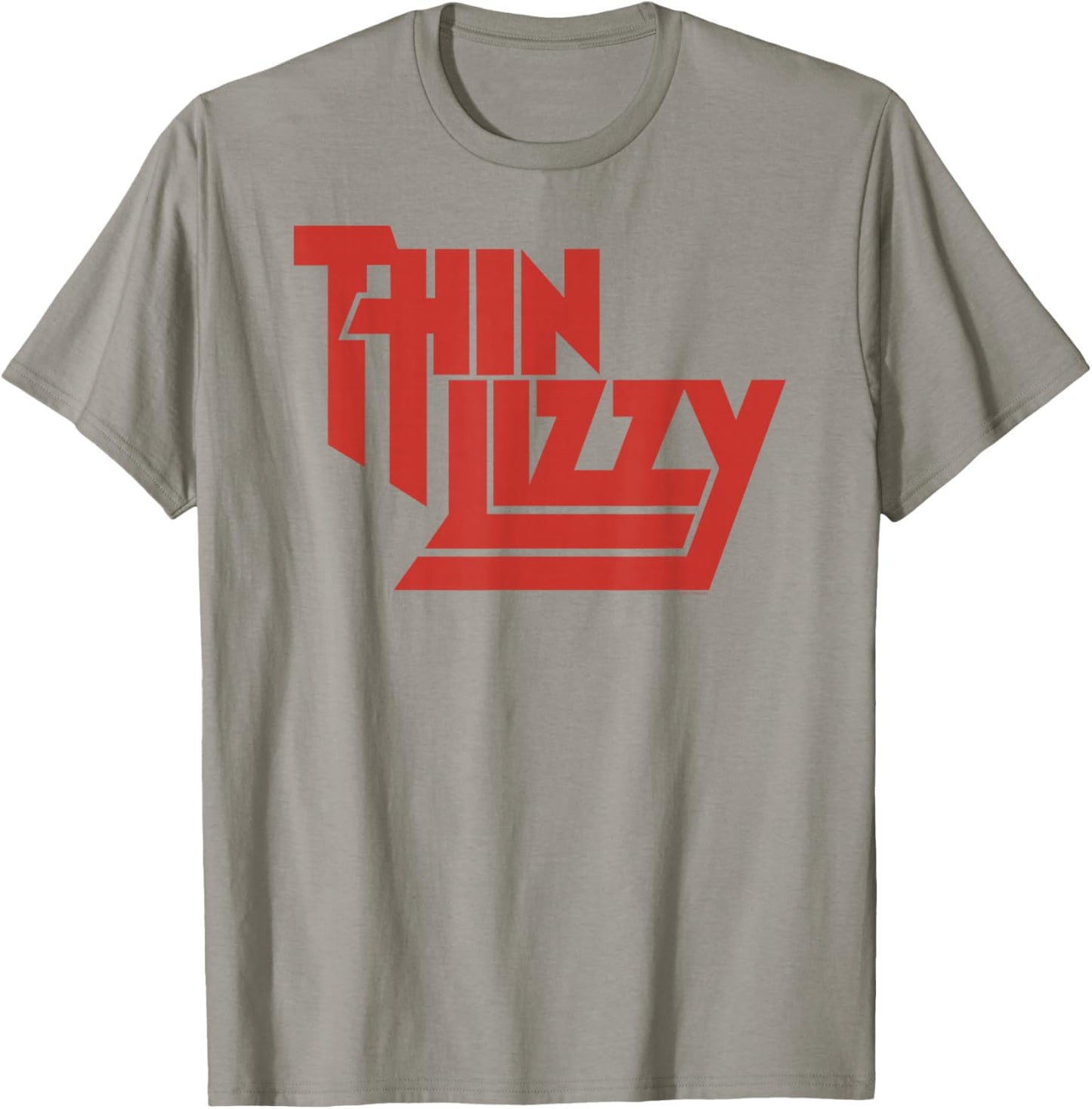 Thin Lizzy – Red Logo On Colors T-Shirt - T-Shirt | Sand