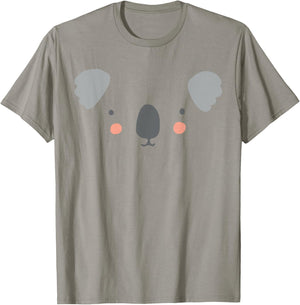 Cute Koala Face Halloween Costume T-Shirt - T-Shirt | Sand