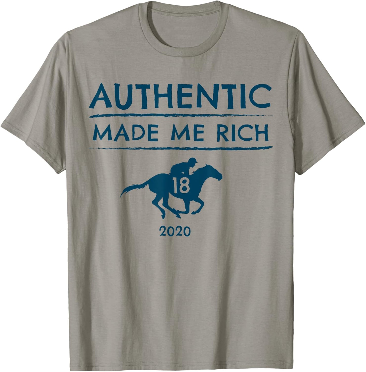 2020 Derby Race Winner Authentic Graphic Horse Racing T-Shirt - T-Shirt | Sand