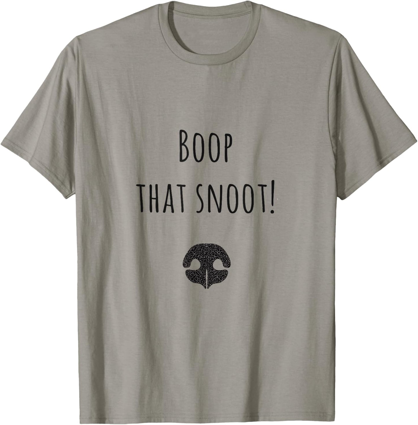 Dog Lovers Gift 'Boop That Snoot' Funny Women Kids T-Shirt - T-Shirt | Sand