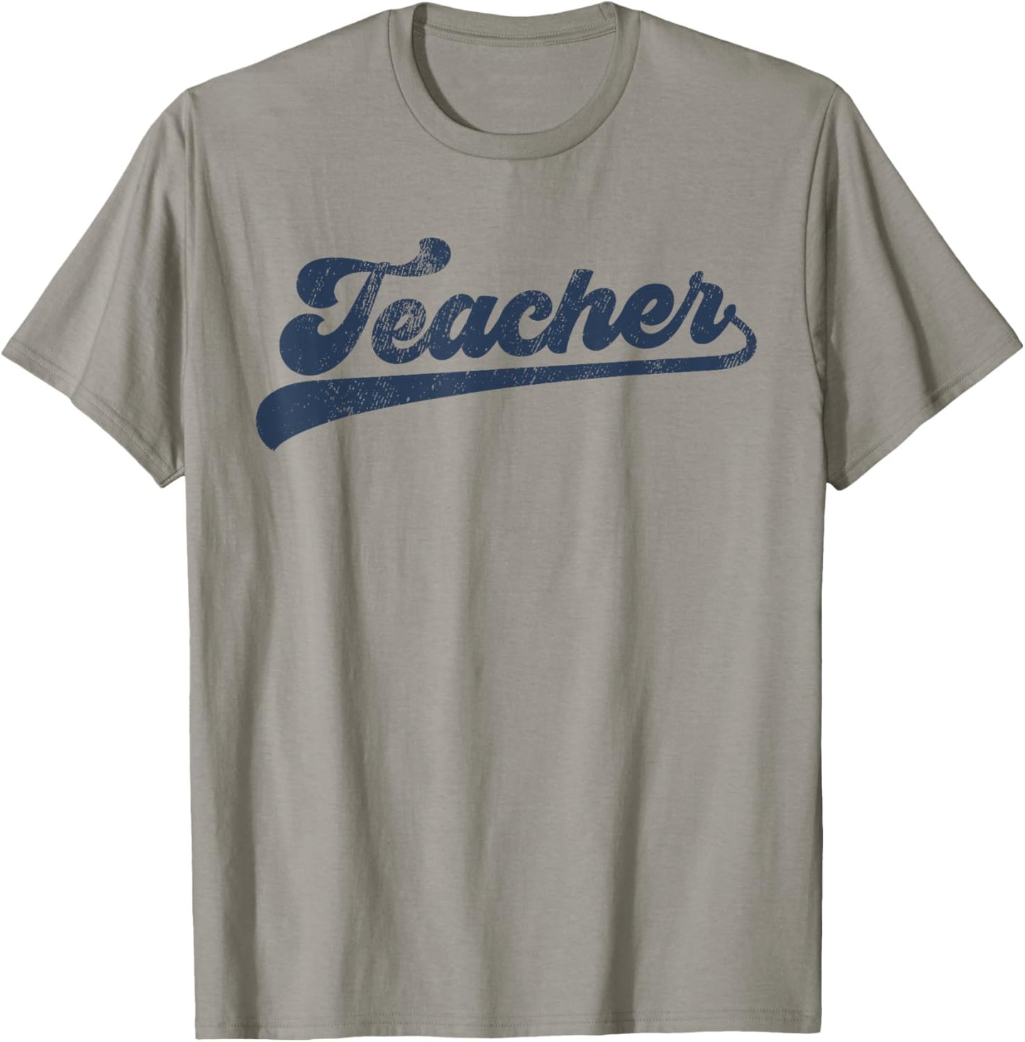 Teacher Gifts Men Women Cute Vintage Graphic Teacher T-Shirt - T-Shirt | Sand