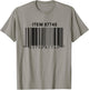 Rotisserie Chicken UPC Code 4.99 T-Shirt - T-Shirt | Sand