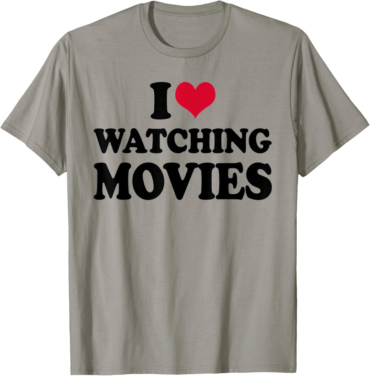 Cinema I Love Watching Movies T-Shirt - T-Shirt | Sand