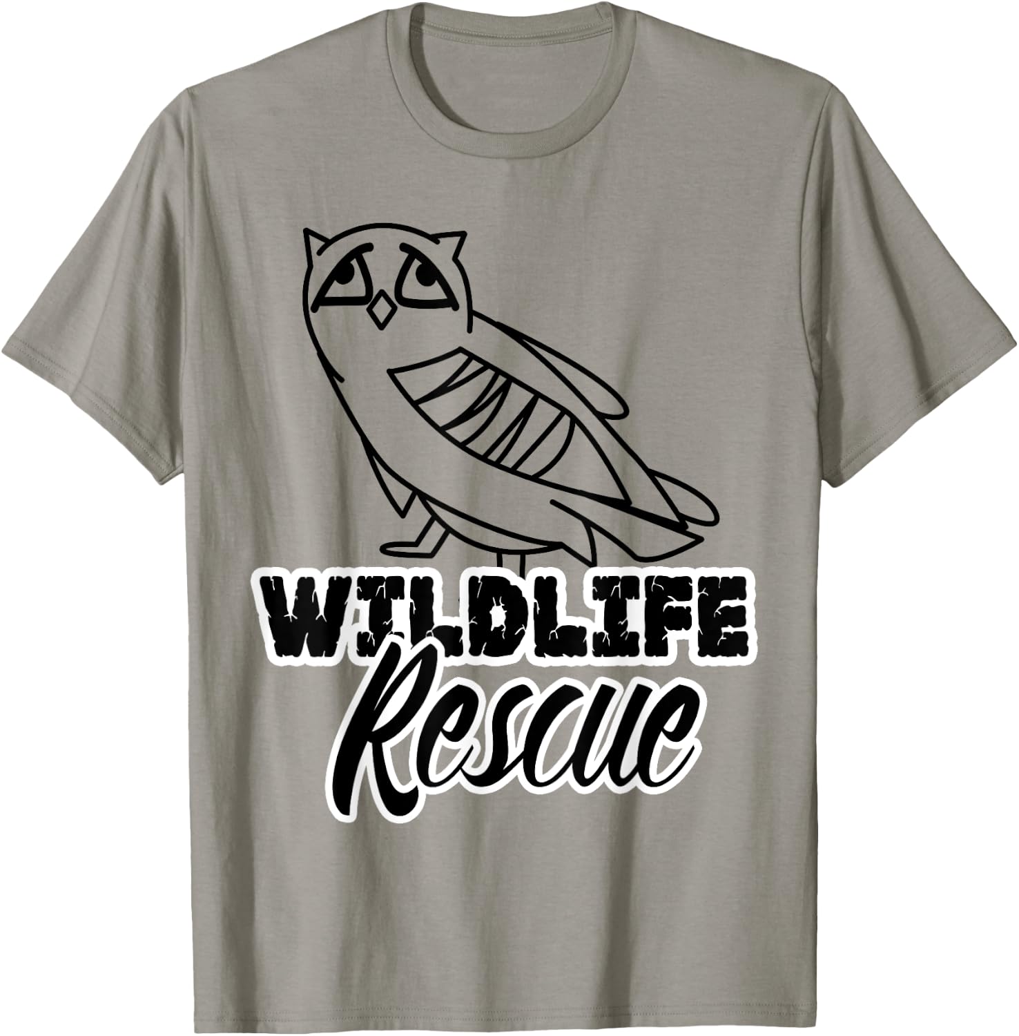 WILDLIFE ANIMAL RESCUE | Animal rights Shirt T-Shirt - T-Shirt | Sand