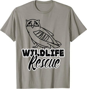 WILDLIFE ANIMAL RESCUE | Animal rights Shirt T-Shirt - T-Shirt | Sand