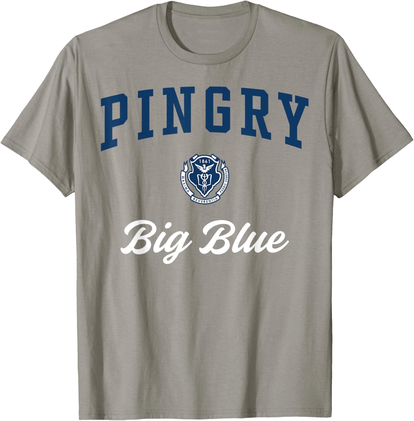 Pingry High School Big Blue T-Shirt - T-Shirt | Sand