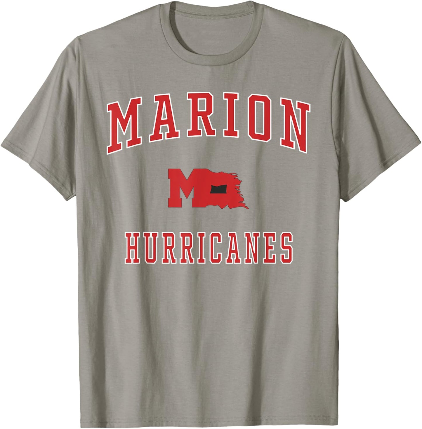 Marion High School Hurricanes T-Shirt - T-Shirt | Sand