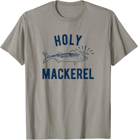 Holy Mackerel funny fishing T-Shirt - T-Shirt | Sand