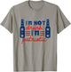 I'm Not Drunk I'm Patriotic Funny Drinking Lover 4th Of July Women Men T-Shirt - T-Shirt | Sand