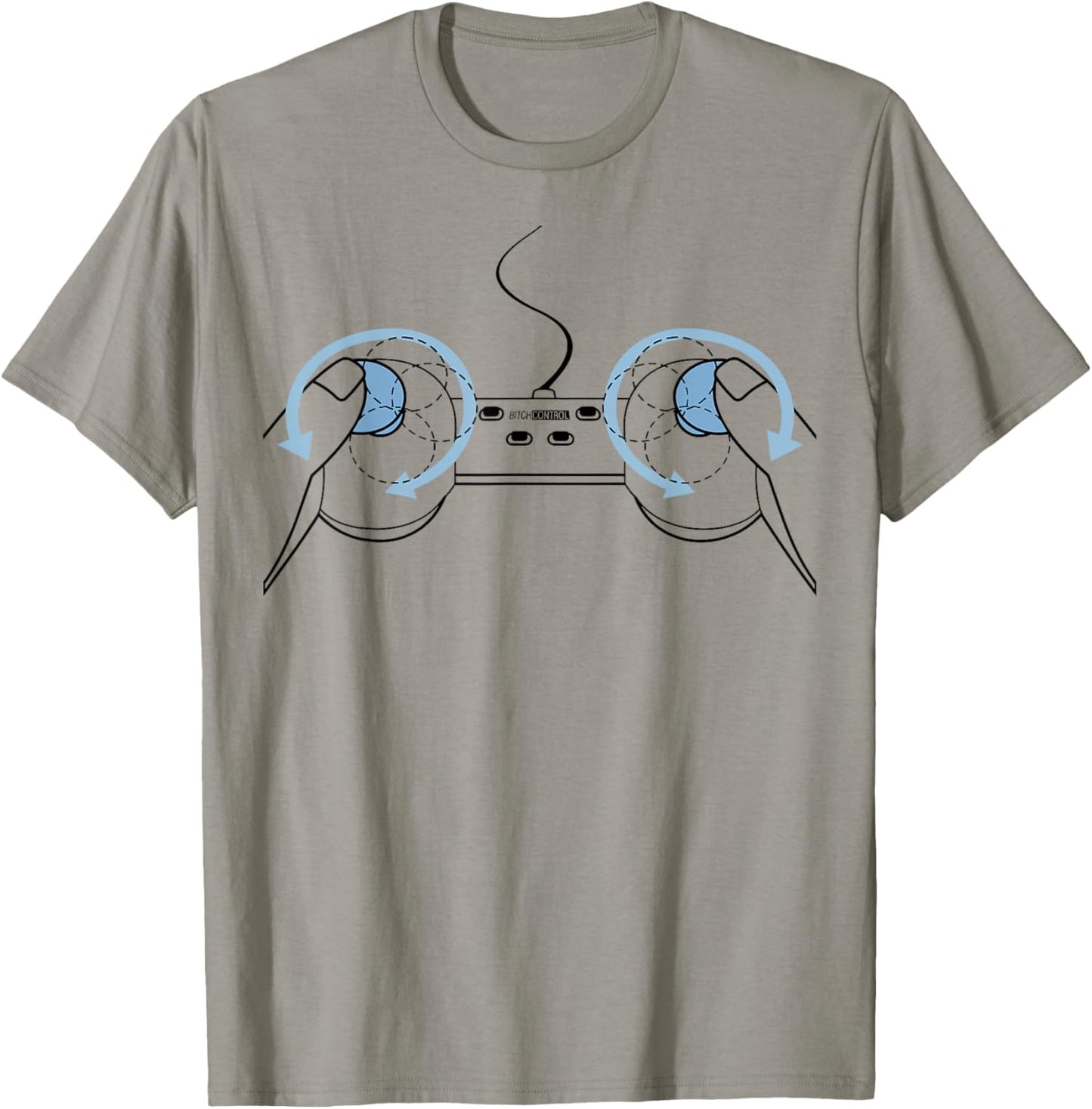 Boob Controller Fun T-Shirt - T-Shirt | Sand