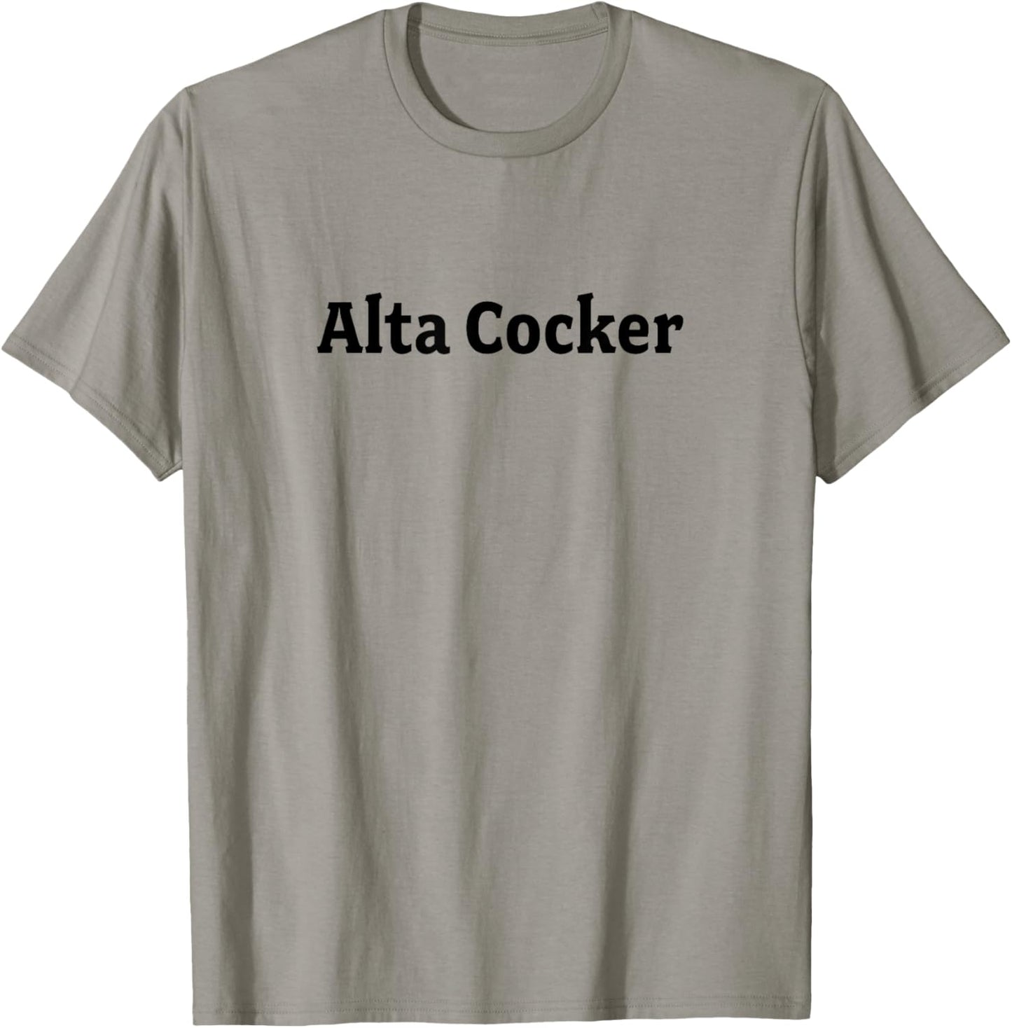 The Shmata Shop Alta Cocker - Yiddish for Old Guy T-Shirt - T-Shirt | Sand