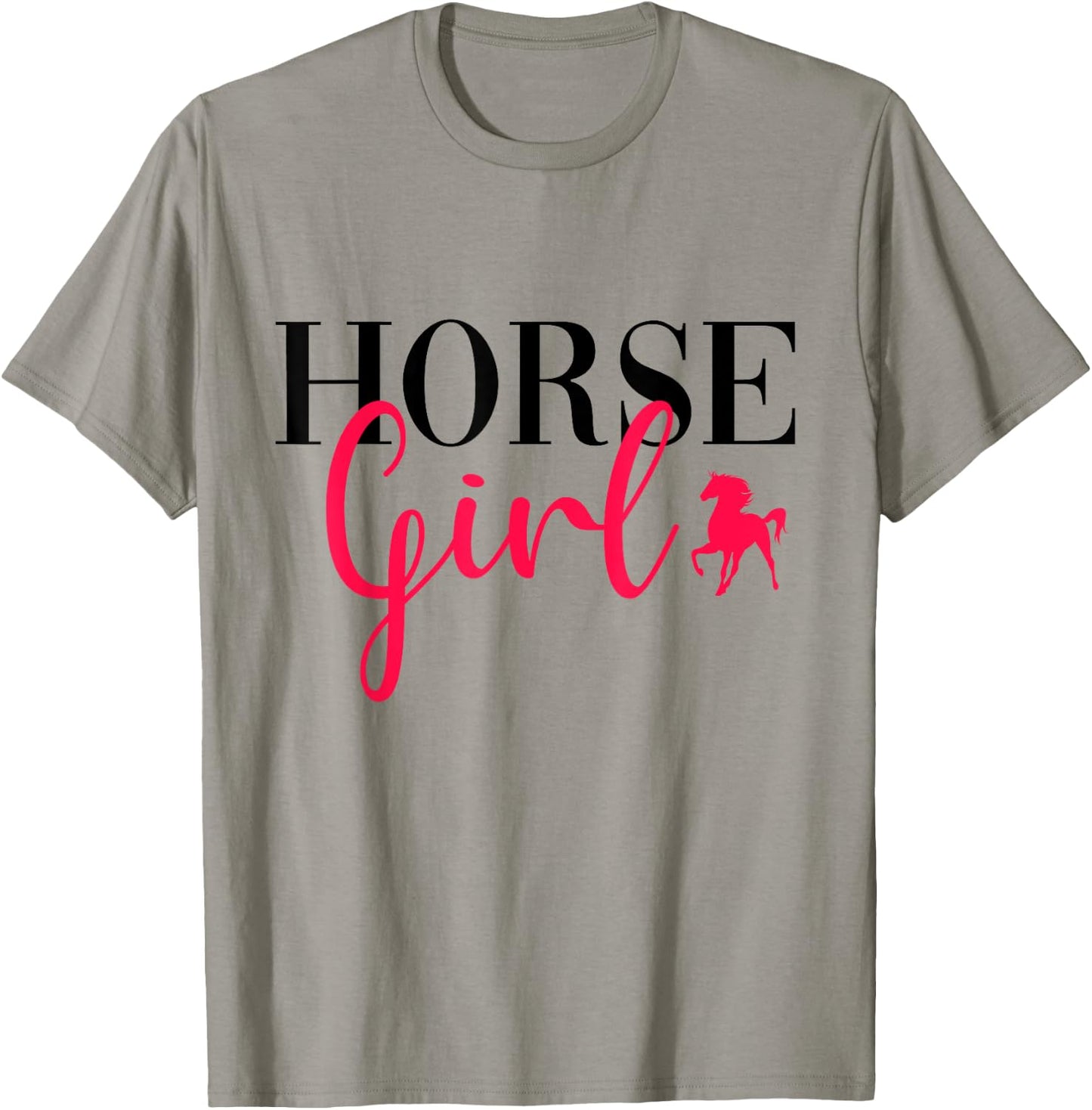 Funny Horse Riding Girl Horseback Riding Horse Girl T-Shirt - T-Shirt | Sand