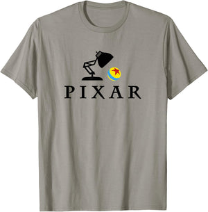 Disney Pixar Luxo Jr. Ball Logo T-Shirt - T-Shirt | Sand