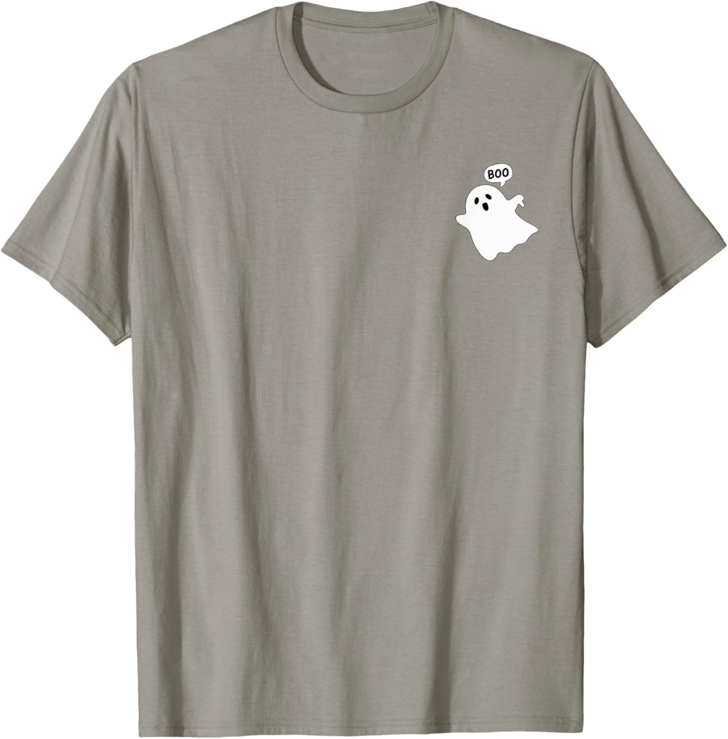 Thumbs Down Ghost Screaming Boo Disapproval Ghost halloween T-Shirt - T-Shirt | Sand
