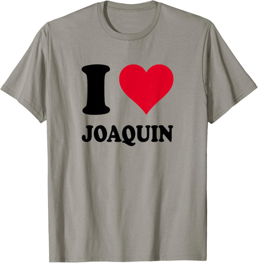I Love Joaquin T-Shirt - T-Shirt | Sand
