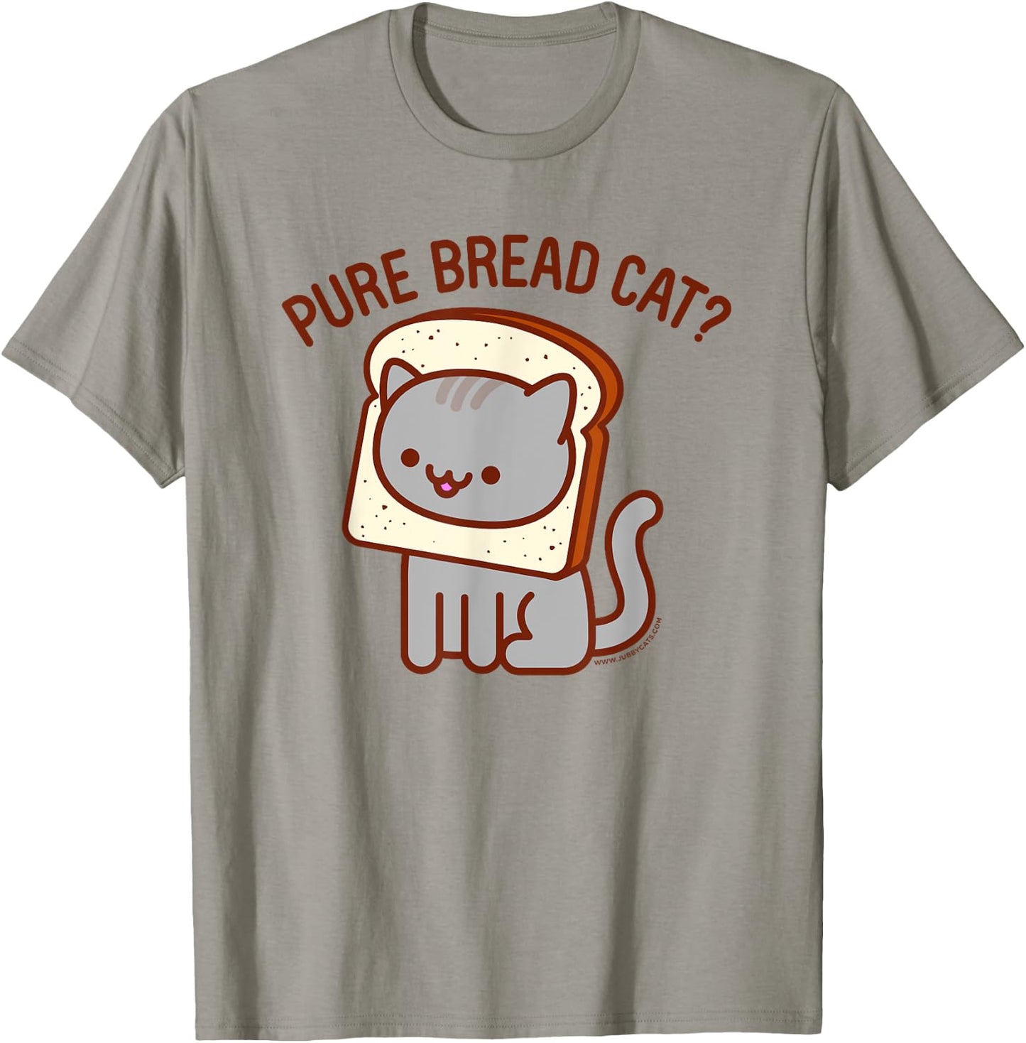 Funny Cat - PURE BREAD CAT? Women Kids T-Shirt - T-Shirt | Sand