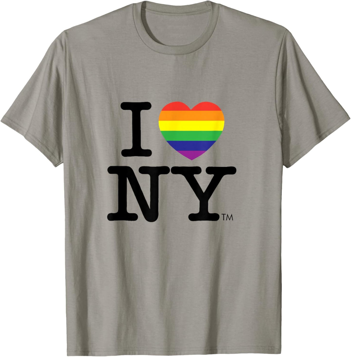 I Love NY Rainbow Pride Logo T-Shirt - T-Shirt | Sand
