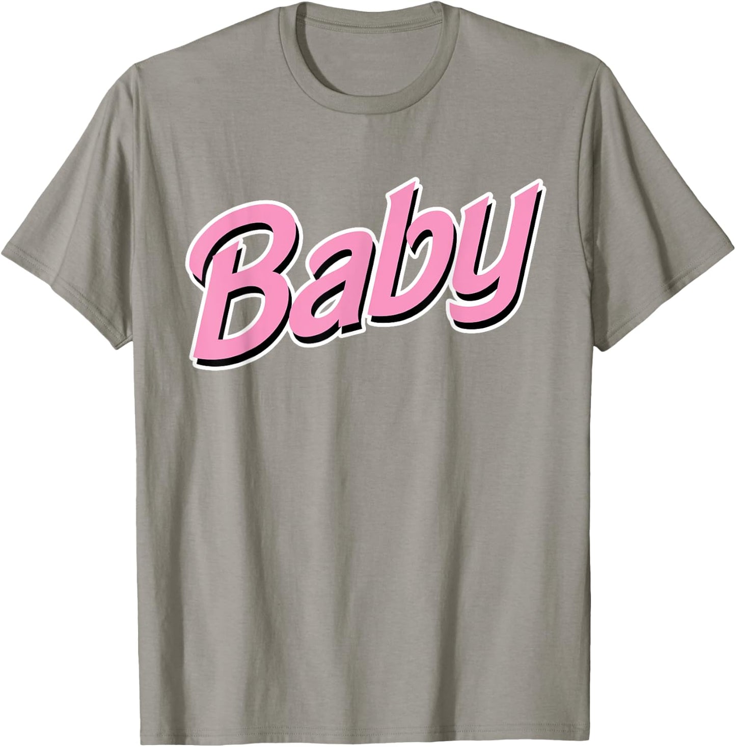 Pink Baby Design for BDSM DDLG ABDL and Niaper Lover T-Shirt - T-Shirt | Sand