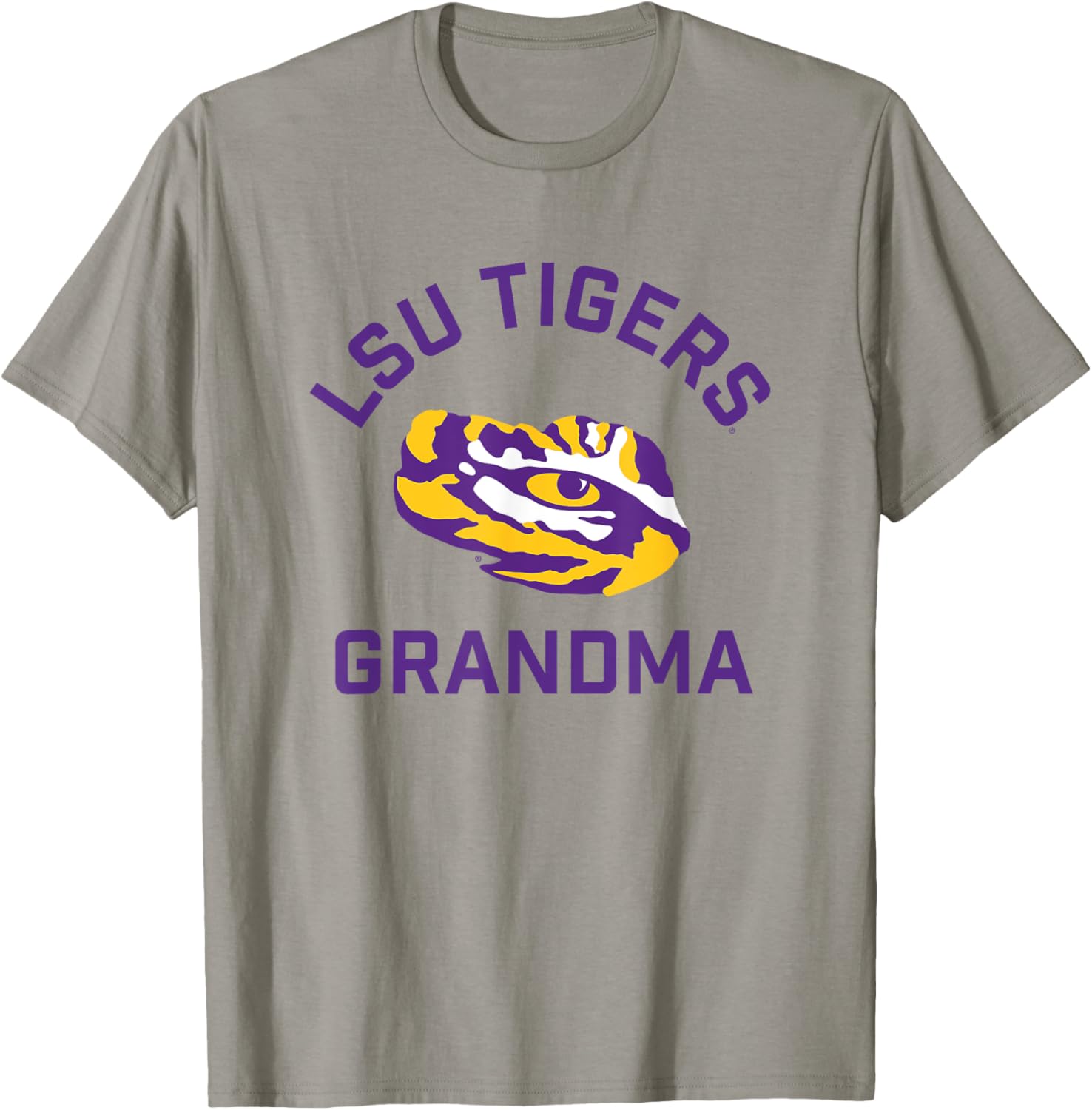 LSU Tigers Arched Grandma T-Shirt - T-Shirt | Sand