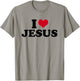 I Love Jesus T-Shirt - T-Shirt | Sand