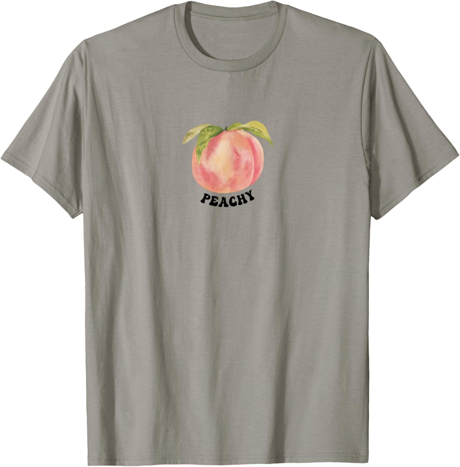 Vintage Peach Fruit Shirt | Funny Peachy T-Shirt - T-Shirt | Sand