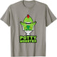 Potty Training Shirt For Boys Cute Toddler Potty Monsters T-Shirt - T-Shirt | Sand