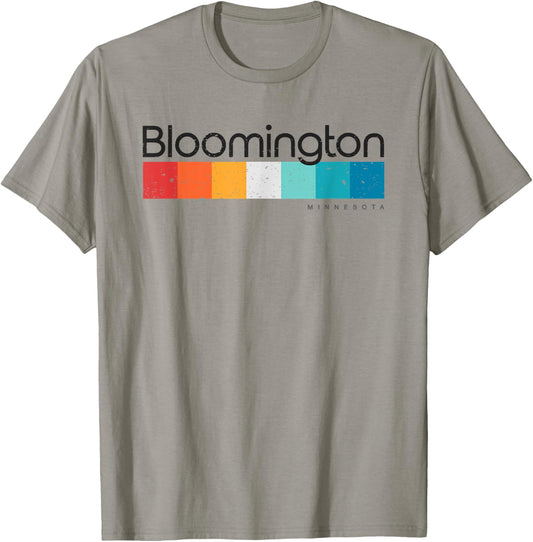 Vintage Bloomington Minnesota MN Retro Design T-Shirt - T-Shirt | Sand