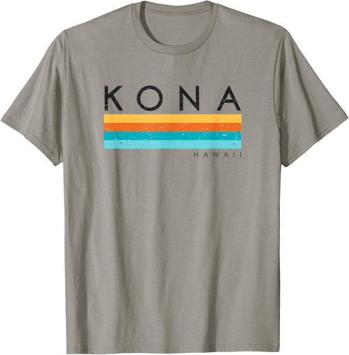 Vintage Kona Hawaii Retro Design