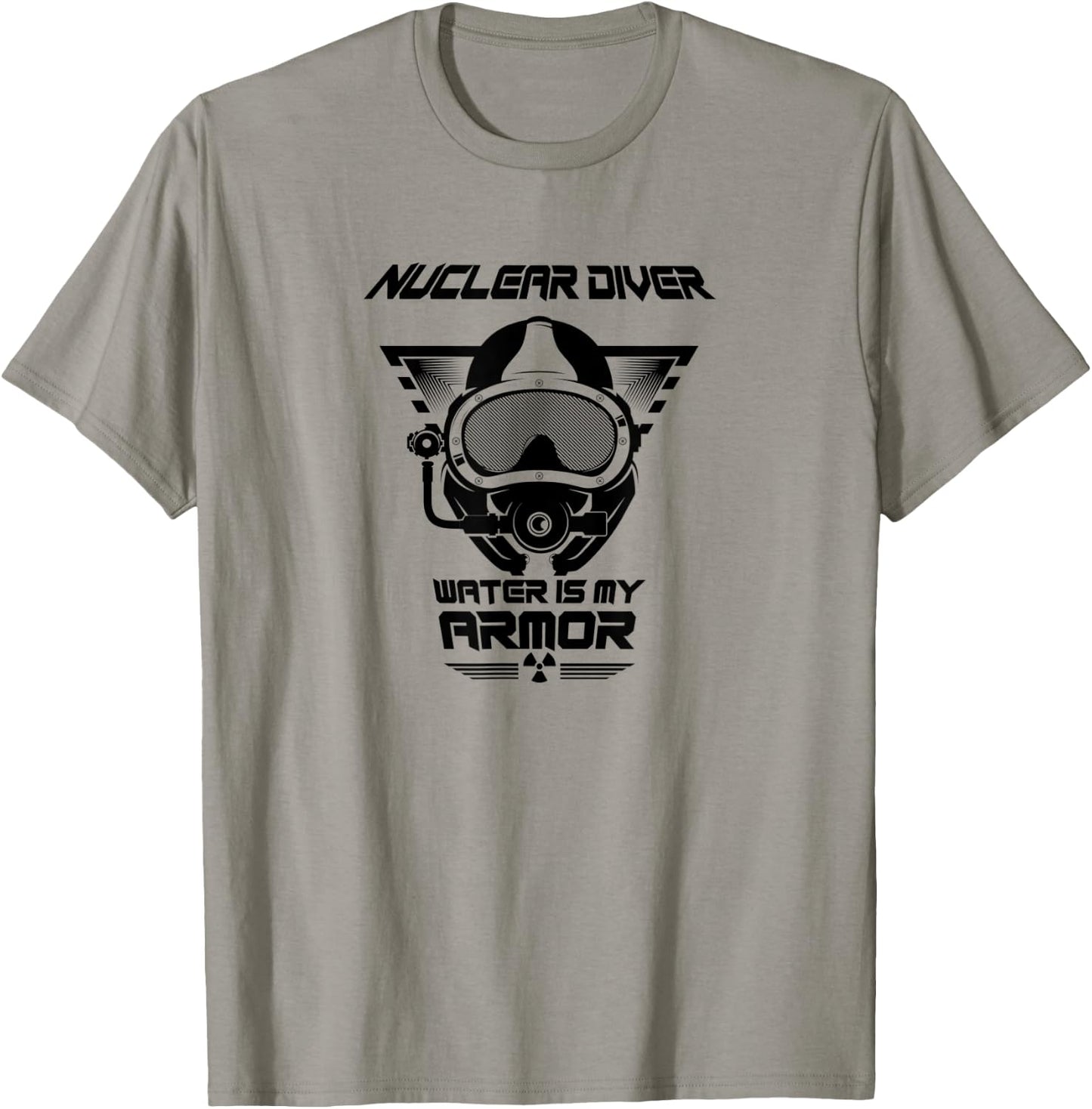 Nuclear Diver Shirt Water Is My Armor Nuclear Energy T-Shirt - T-Shirt | Sand