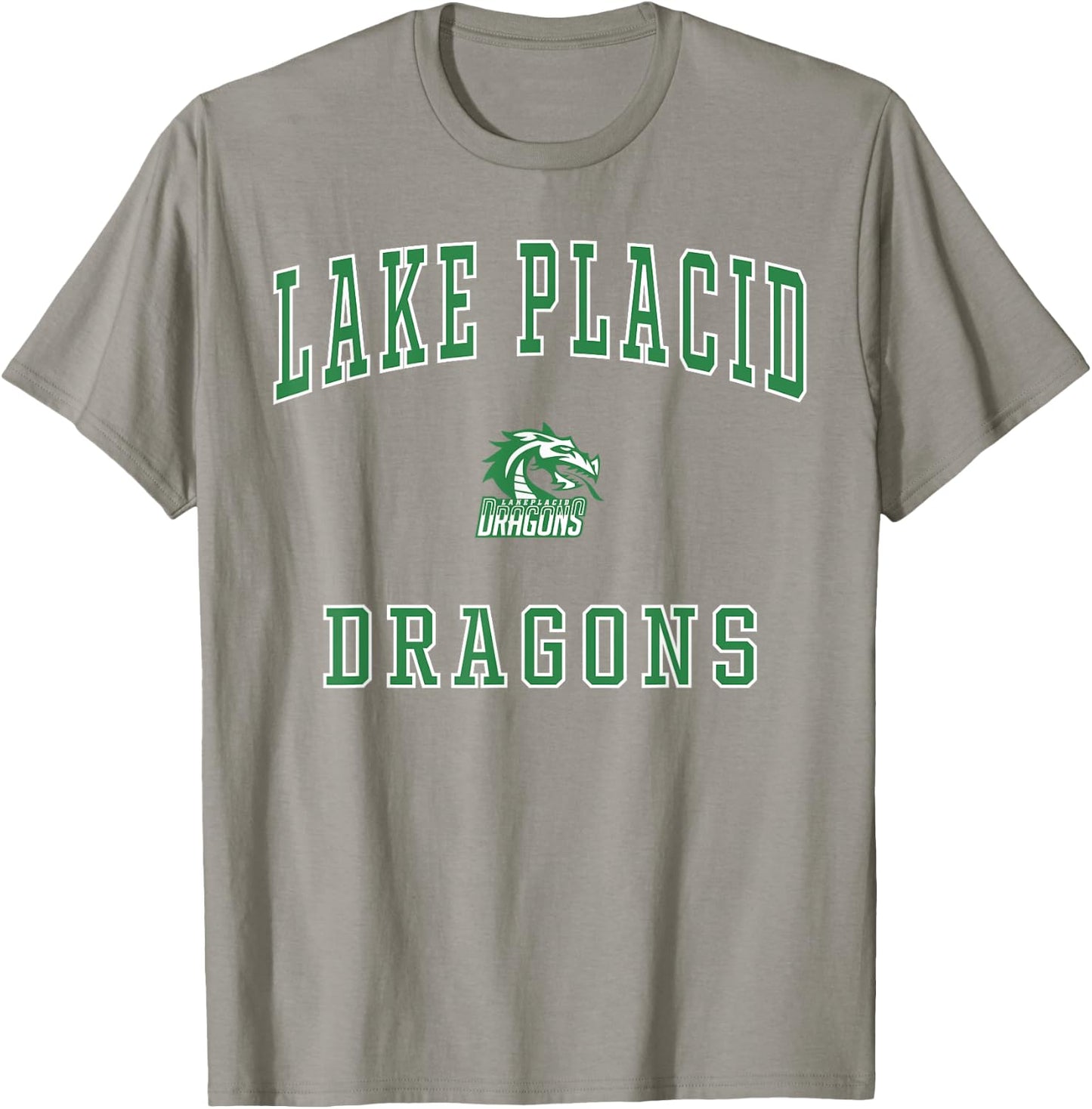 Lake Placid High School Dragons T-Shirt - T-Shirt | Sand