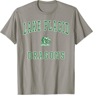 Lake Placid High School Dragons T-Shirt - T-Shirt | Sand