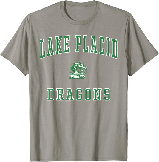 Lake Placid High School Dragons T-Shirt - T-Shirt | Sand
