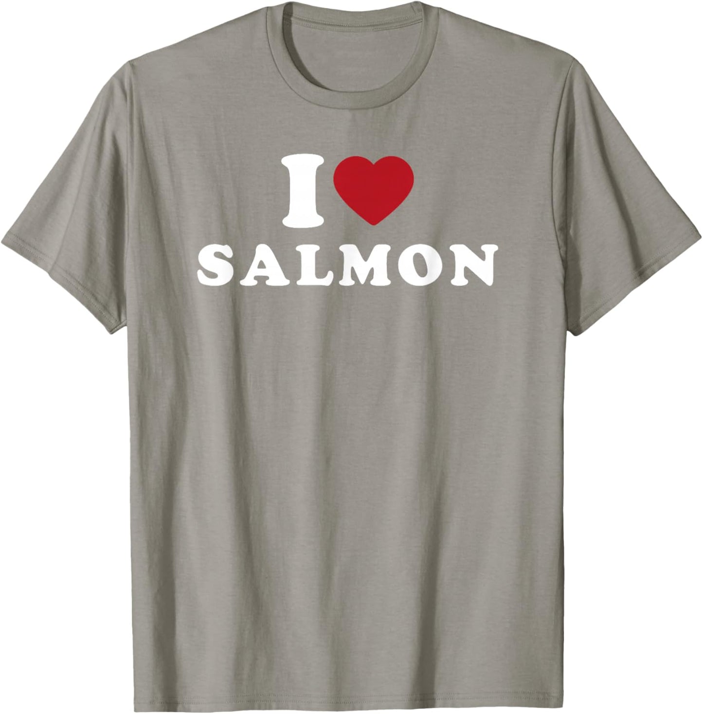 I Love Salmon Fish T-Shirt - T-Shirt | Sand