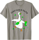 Funny Silliest Goose At The Pub Animal Goose St Patricks Day T-Shirt - T-Shirt | Sand
