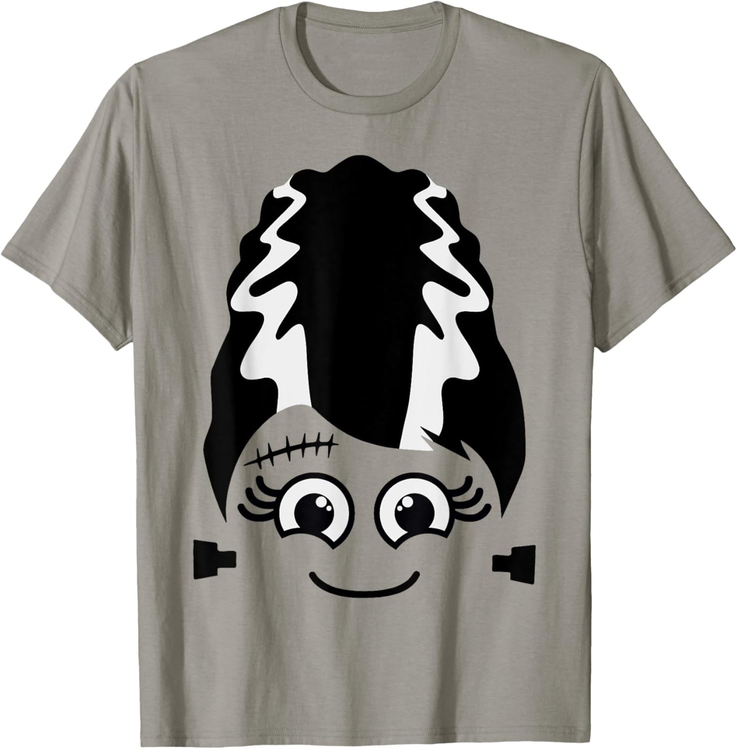 Bride of Frankenstein Cute Monster Halloween Costume T-Shirt - T-Shirt | Sand