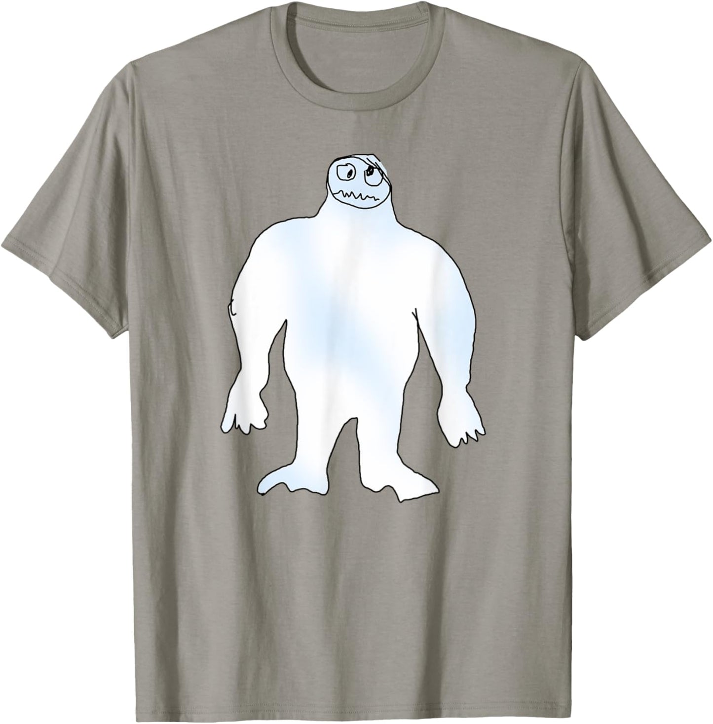 Funny Abominable Snow Monster Christmas Abominable Snowman T-Shirt - T-Shirt | Sand