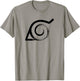 Naruto Shippuden Distressed Anti-Leaf Village Symbol Anime T-Shirt - T-Shirt | Sand