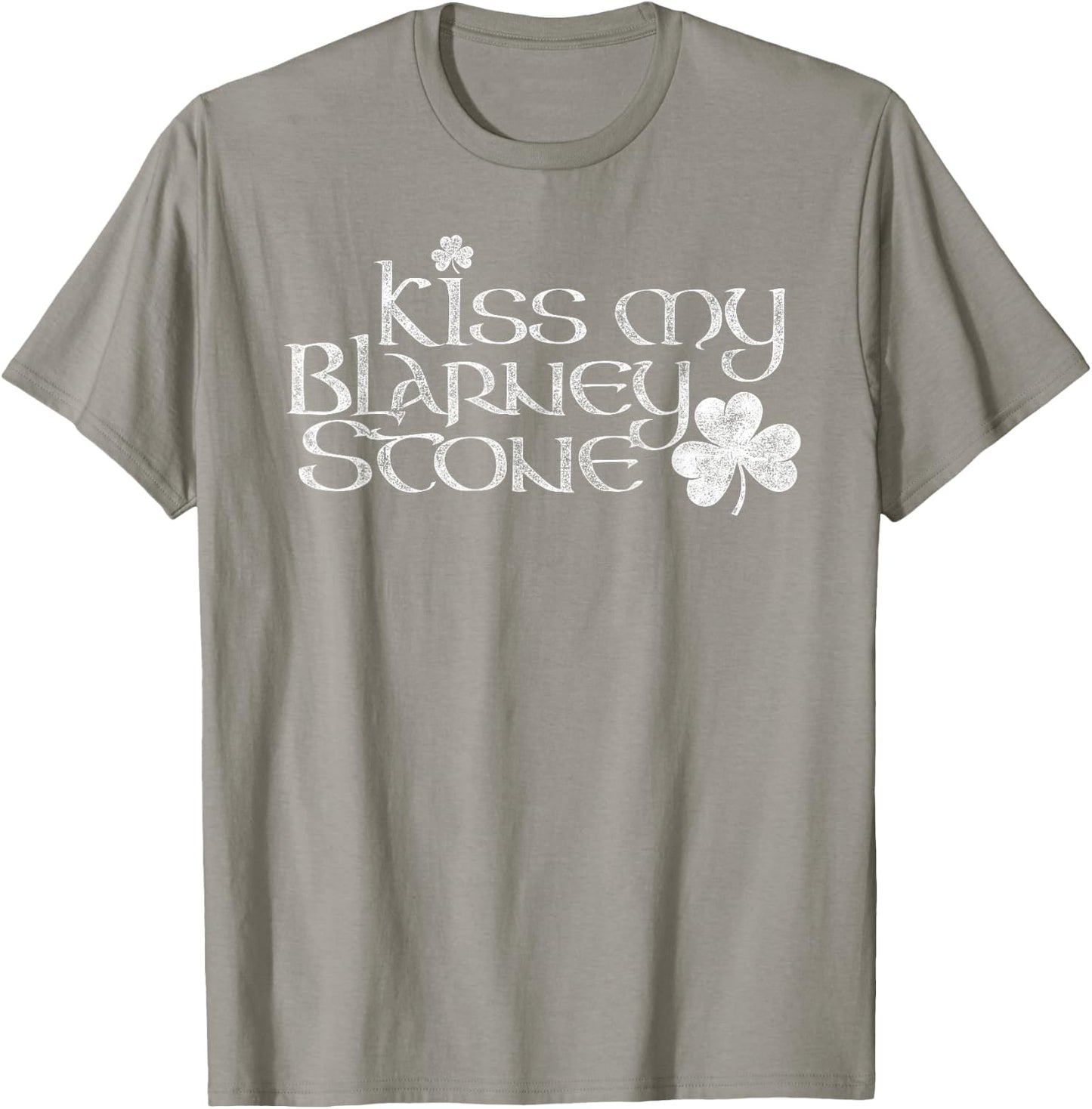 Kiss My Blarney Stone St Patrick's Day theme T-Shirt - T-Shirt | Sand