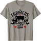 Love Farmers Market Lover The Farmers Market Makes Me Happy T-Shirt - T-Shirt | Sand