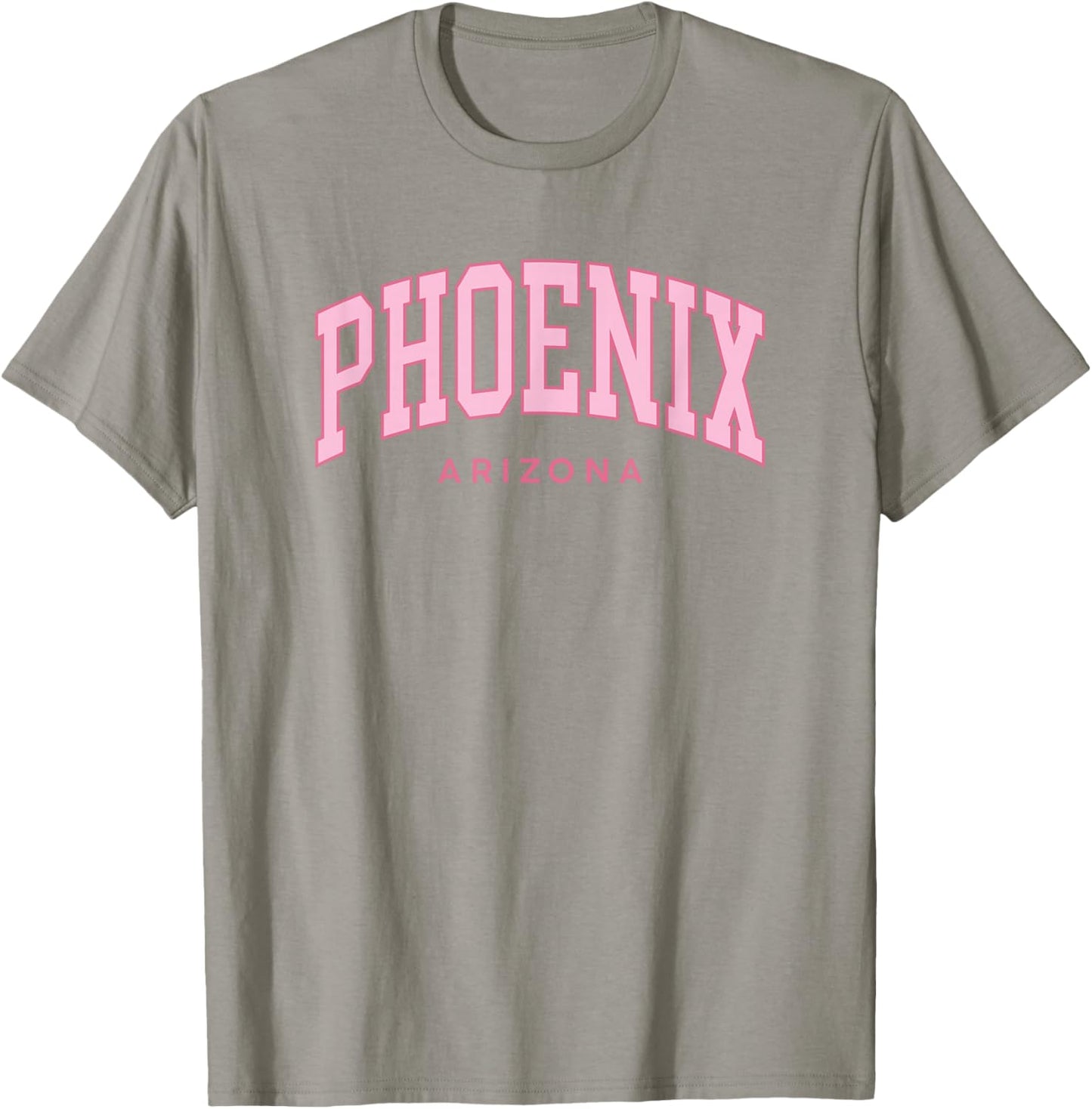 Phoenix Retro Preppy Throwback Girls Arizona Pink T-Shirt - T-Shirt | Sand