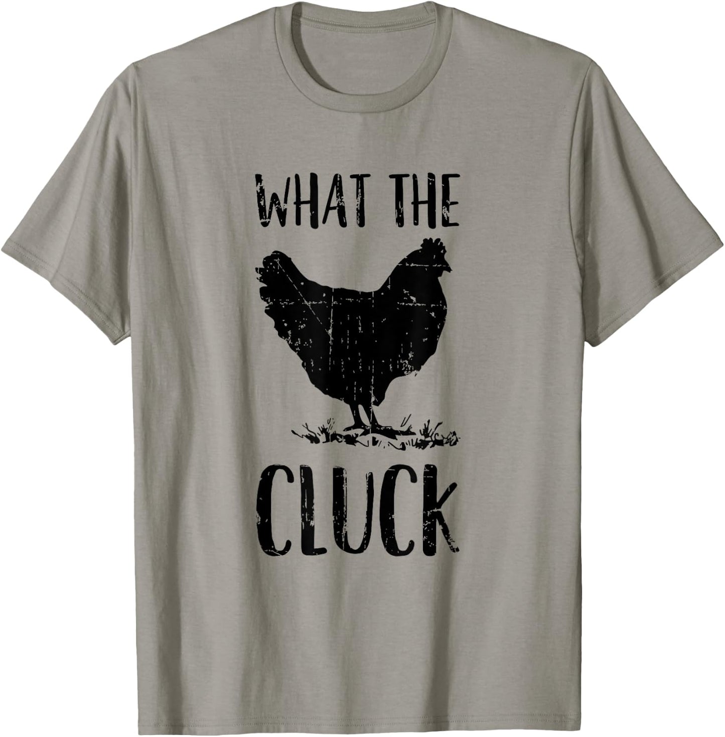 What the Cluck - Funny Gift Chicken Farmer - Chicken T-Shirt - T-Shirt | Sand