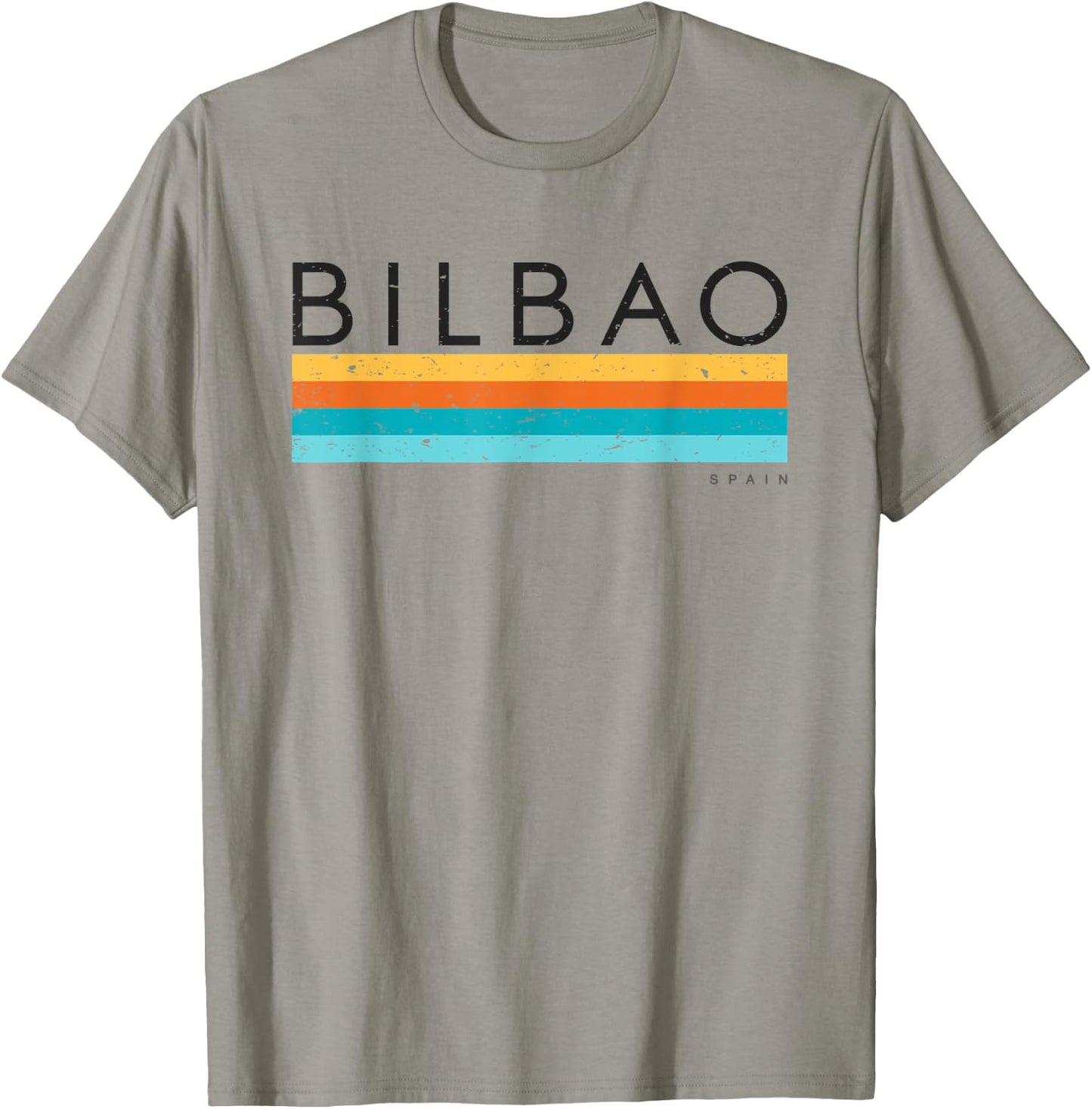 Vintage Bilbao Spain Retro Design T-Shirt - T-Shirt | Sand